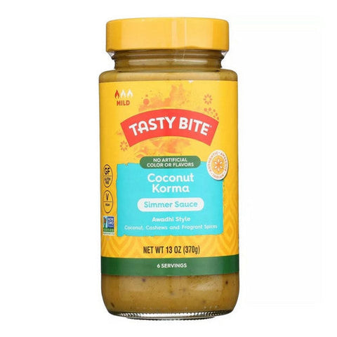 Tasty Bite, Simmer Sauce Coconut Korma, 13 Oz (Case Of 6) Tasty Bite