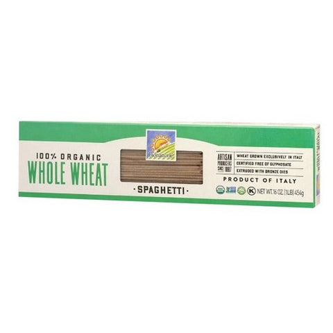 Bionaturae, Organic Whole Wheat Spaghetti Pasta, 16 Oz(Case Of 12)