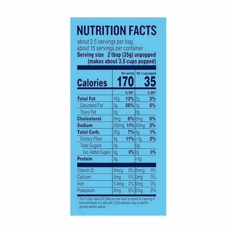 Angie's, Boom Chicka Pop Sea Salt Microwave Popcorn, 19.74 Oz(Case Of 6)