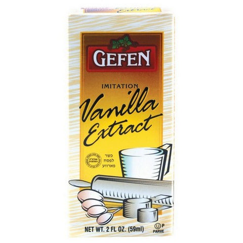 Gefen, Imitation Vanilla Extract, 2 Oz(Case Of 12)