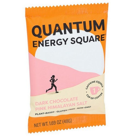 Quantum Health, Dark Chocolate Pink Himalayan Salt Bar, 1.69 Oz(Case Of 8)