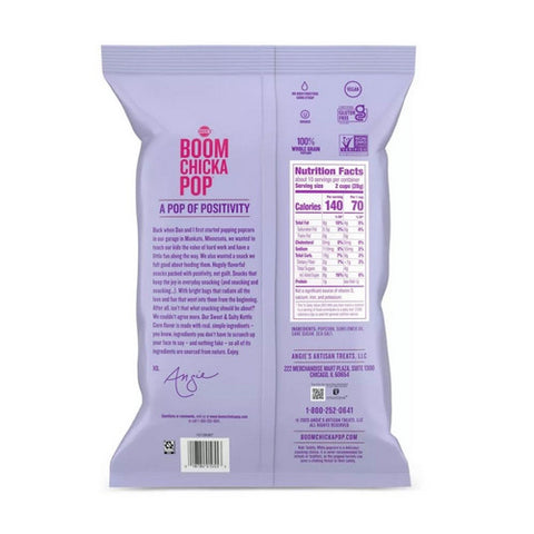 Angie's, Boom Chicka Pop Sweet And Salty Kettle Corn, 10 Oz(Case Of 4)