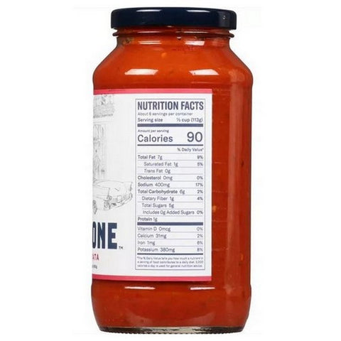 Carbone, Arrabbiata Sauce, 24 Oz(Case Of 6)