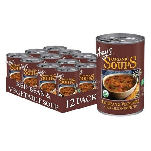 Amys, Organic Red Bean Vegetable Soup, 14 Oz(Case Of 12)