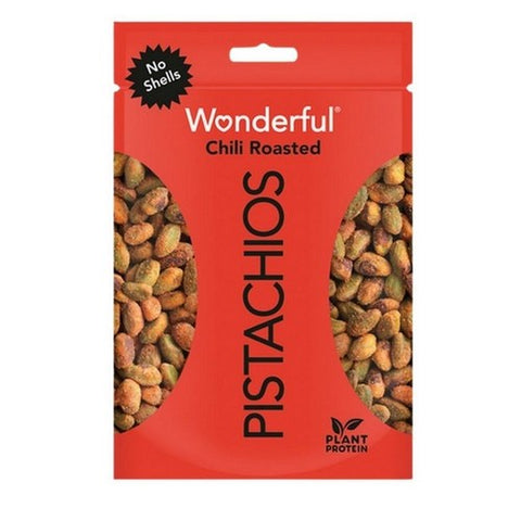 Wonderful Pistachios, Pistachios Chili Roasted No Shells, 11 Oz(Case Of 12)