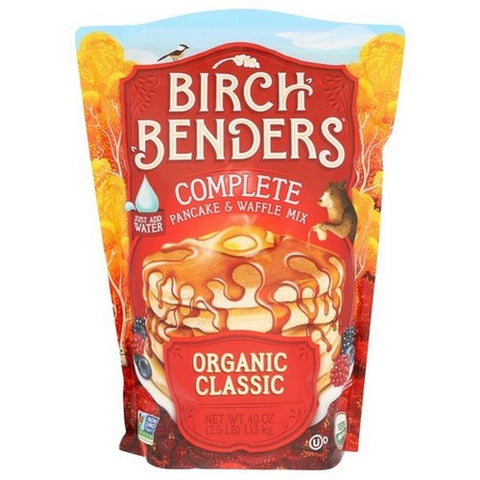 Birch Benders, Organic Pancake And Waffle Mix Classic, 40 Oz(Case Of 6)