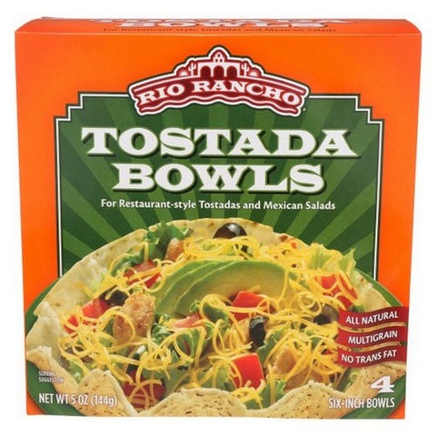 Rio Rancho, Tostada Bowls, 5 Oz(Case Of 4)