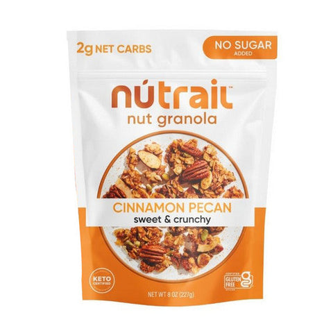 Nutrail, Cinnamon Pecan Nut Granola, 8 Oz(Case Of 6) Nutrail