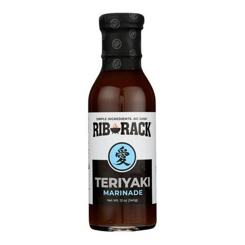 Rib Rack, Marinade Rib Teriyaki, 12 Oz(Case Of 6)