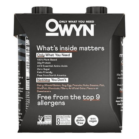 Owyn, Caramel Elite Protein Salted, 44.6 Oz(Case Of 3)