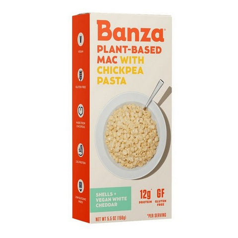 Banza, Plant Based Mac With Chickpea Pasta, 5.5 Oz(Case Of 6)