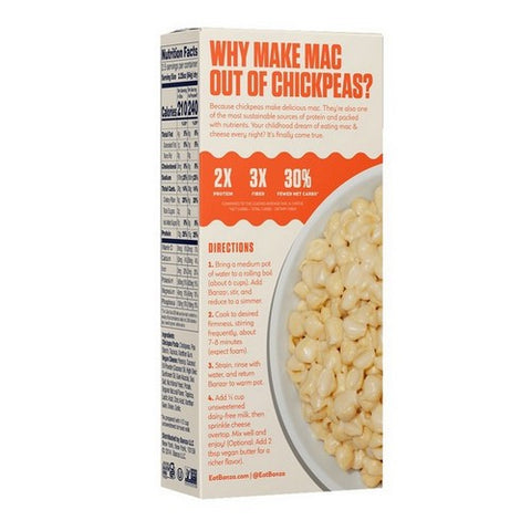 Banza, Plant Based Mac With Chickpea Pasta, 5.5 Oz(Case Of 6)