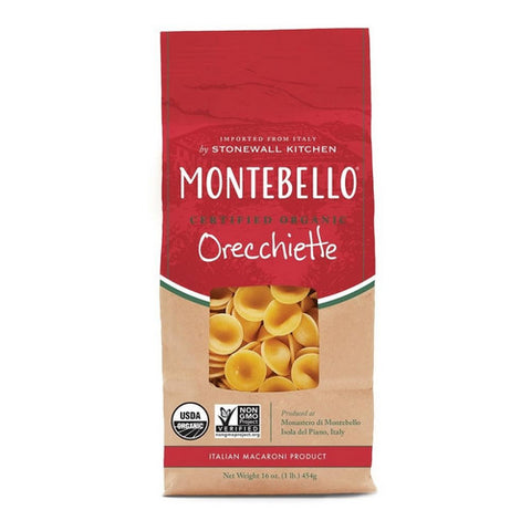 Montebello, Organic Orecchiette Pasta, 16 Oz