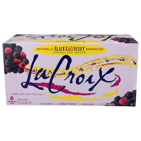 La Croix, Sparkling Water Black Razzberry, 96 Oz (Case Of 3)