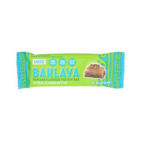 Unite, Baklava Protein Bar, 1.59 Oz (Case Of 12) Unite