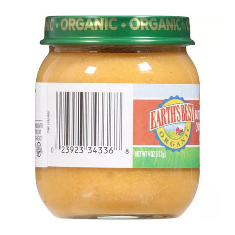 Earth's Best, Organic Butter Nut Chicken Multigrain Baby Food, 4 Oz (Case Of 10)
