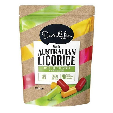Darrell Lea, Mixed Fruit Licorice, 7 Oz(Case Of 8)
