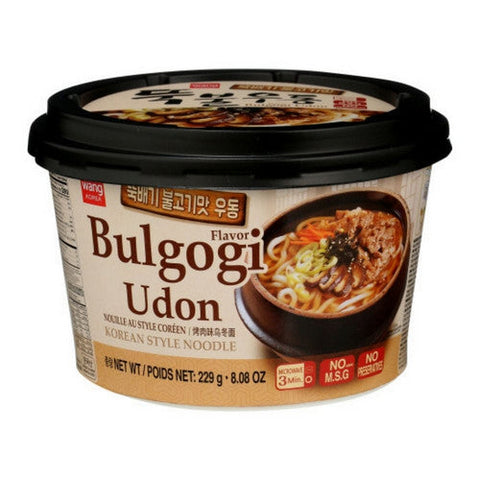 Wang, Bulgogi Udon Noodle, 8.08 Oz(Case Of 6) Wang