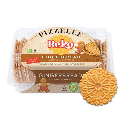 Reko, Gingerbread Pizzelle, 7 Oz(Case Of 12)