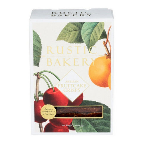 Rustic Bakery, Crisps Holiday Fruitcake, 5 Oz(Case Of 12)