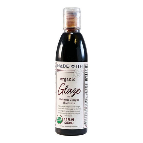 Made With, Organic Glaze Balsamic Vinegar, 8.5 Oz(Case Of 6)