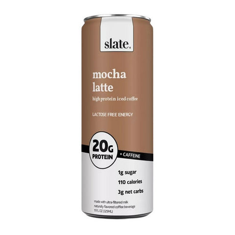 Slate, Espresso Chocolate Ultra Filtered Milk, 11 Oz(Case Of 12) Slate