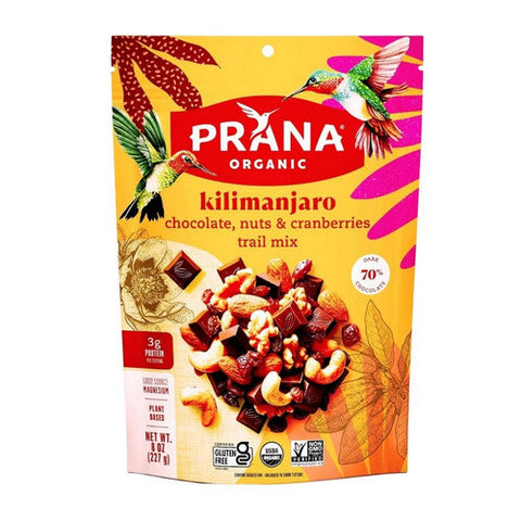 Prana, Kilimanjaro Chocolate Mix, 8 Oz(Case Of 6) Prana
