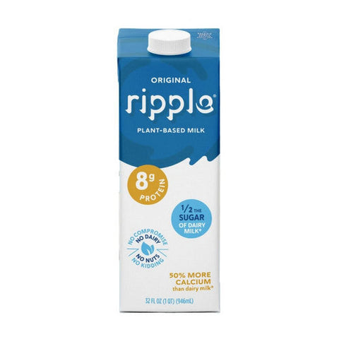 Ripple, Original Milk Plant Based, 32 Oz(Case Of 6) Ripple