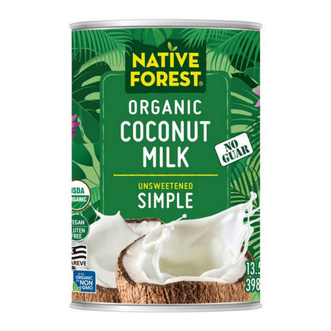 Native Forest, Organic Coconut Cream Simple, 13.5 Oz(Case Of 12) Native Forest