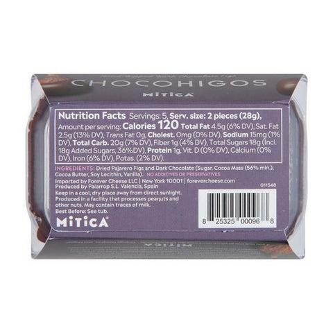 Mitica, Chocohigos Dark Chocolate Figs, 4.9 Oz(Case Of 10)