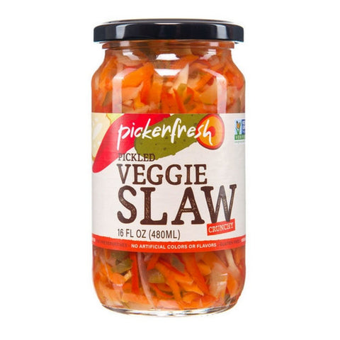 Pickerfresh, Pickled Veggie Slaw, 16 Oz(Case Of 6)