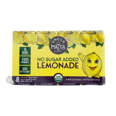 Uncle Matts, Lemonade Juice Box, 54 Oz(Case Of 4) Uncle Matts