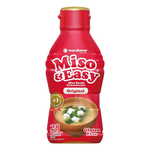 Marukome, Miso And Easy Original Broth, 15.1 Oz(Case Of 10)