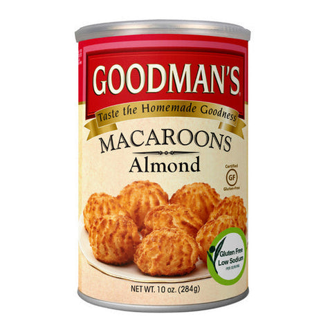 Goodmans, Almond Macaroons, 9 Oz(Case Of 12) Goodmans