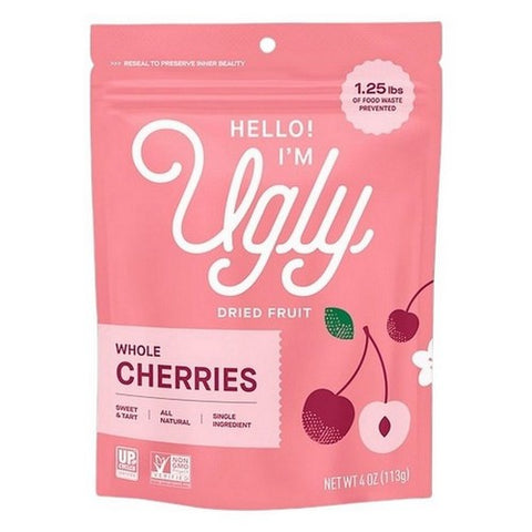 Hello I'm Ugly, Dried Whole Cherries, 4 Oz(Case Of 12)