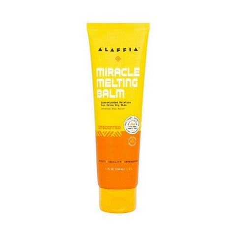 Alaffia, Miracle Melting Balm Unscented, 4 Oz(Case Of 4)