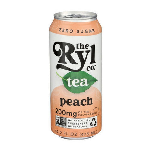 The Ryl Company, Peach Black Tea, 16 Oz(Case Of 12) The Ryl Company