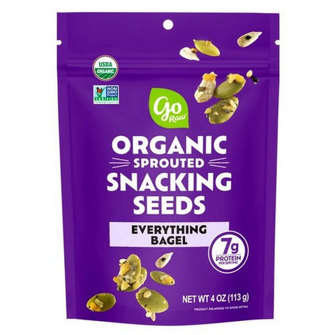 Go Raw, Seeds Everything Bagel, 4 Oz(Case Of 6)
