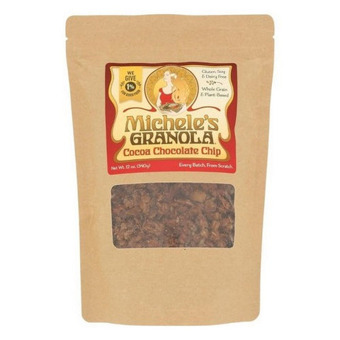 Micheles Granola, Cocoa Chocolate Chip, 12 Oz(Case Of 6)