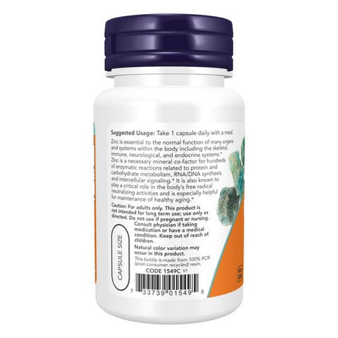 Now Foods, Zinc Picolinate, 50 mg, 30 VegCaps