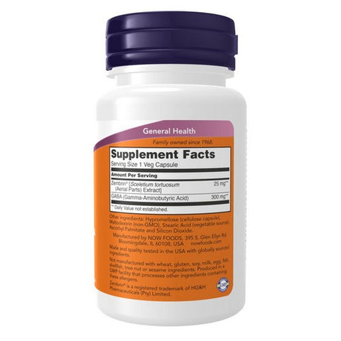 Now Foods, Calm & Focus With Zembrin, 60 VegCaps