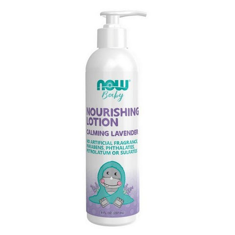 Now Foods, Nourishing Baby Lotion Lavender, 8 Oz