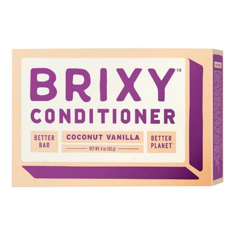 Brixy, Conditioner Bar Coconut Vanilla, 4 Oz