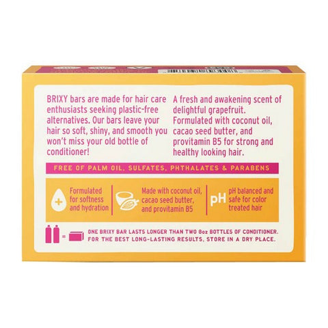 Brixy, Conditioner Bar Citrus, 4 Oz