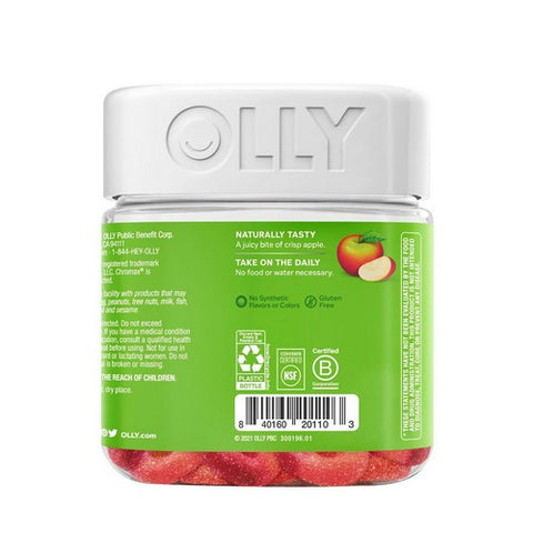 Olly, Metabolism Rings Snappy Apple, 30 Gummies