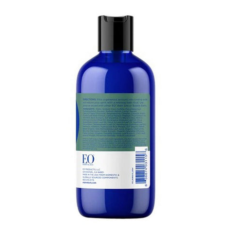 EO Products, Bubble Bath Eucalyptus Lemon, 12 Oz