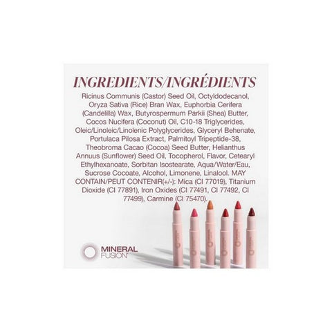 Mineral Fusion, Sheer Moisture Lip Tint Daring, 0.1 Oz