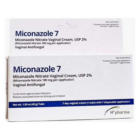 Miconazole 7 Miconazole Nitrate 2% Vaginal Cream 45 Grams by Taro