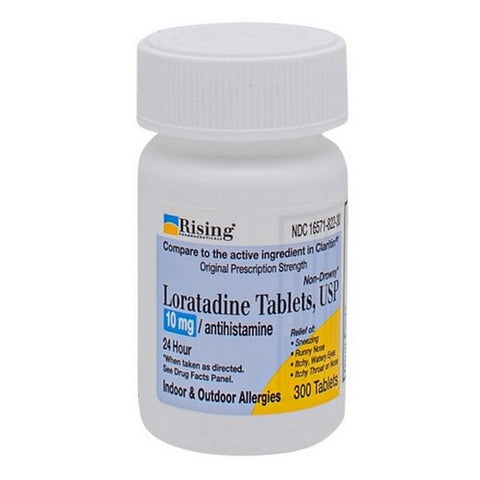 Rising Pharmaceuticals, Loratadine, 300 Tabs