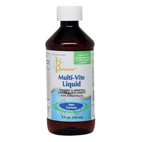 B Protected, Multi Vite Liquid, 8 Oz